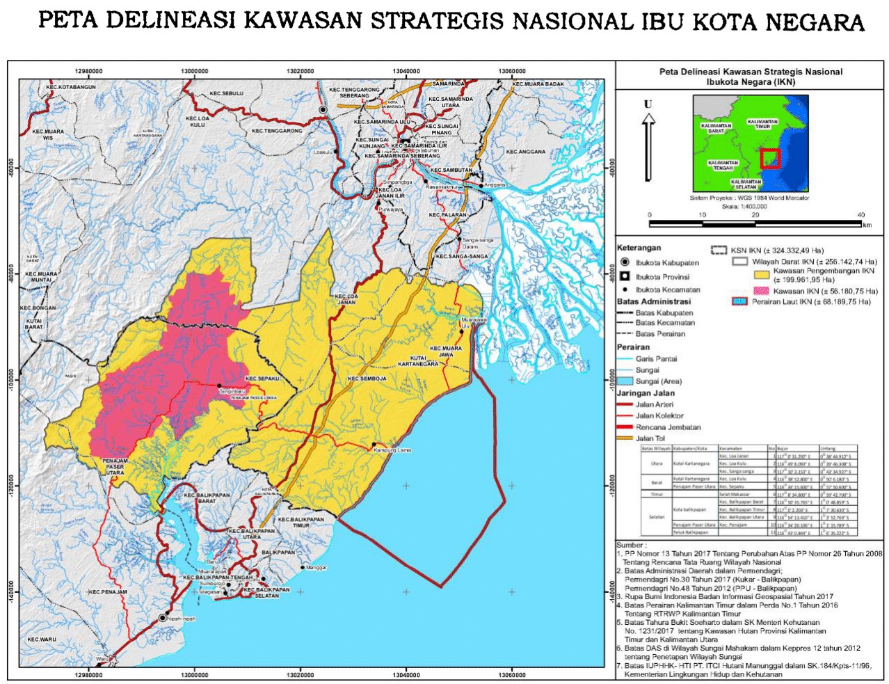 Lokasi Ibukota Baru Indonesia (IKN) Nusantara dan Dampaknya Bagi Ekonomi