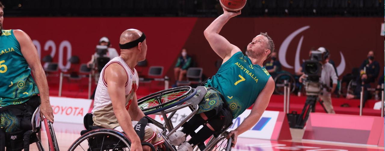 Basketball wheelchair paralympic games london