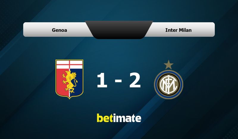 Mitotoberita – Hasil Pertandingan Genoa vs Inter Milan Nerazzurri Menang Telak