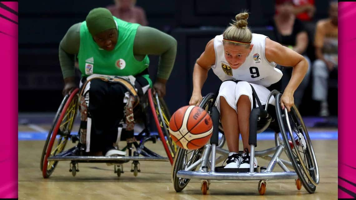 Basketball wheelchair paralympic championships dubai gbr