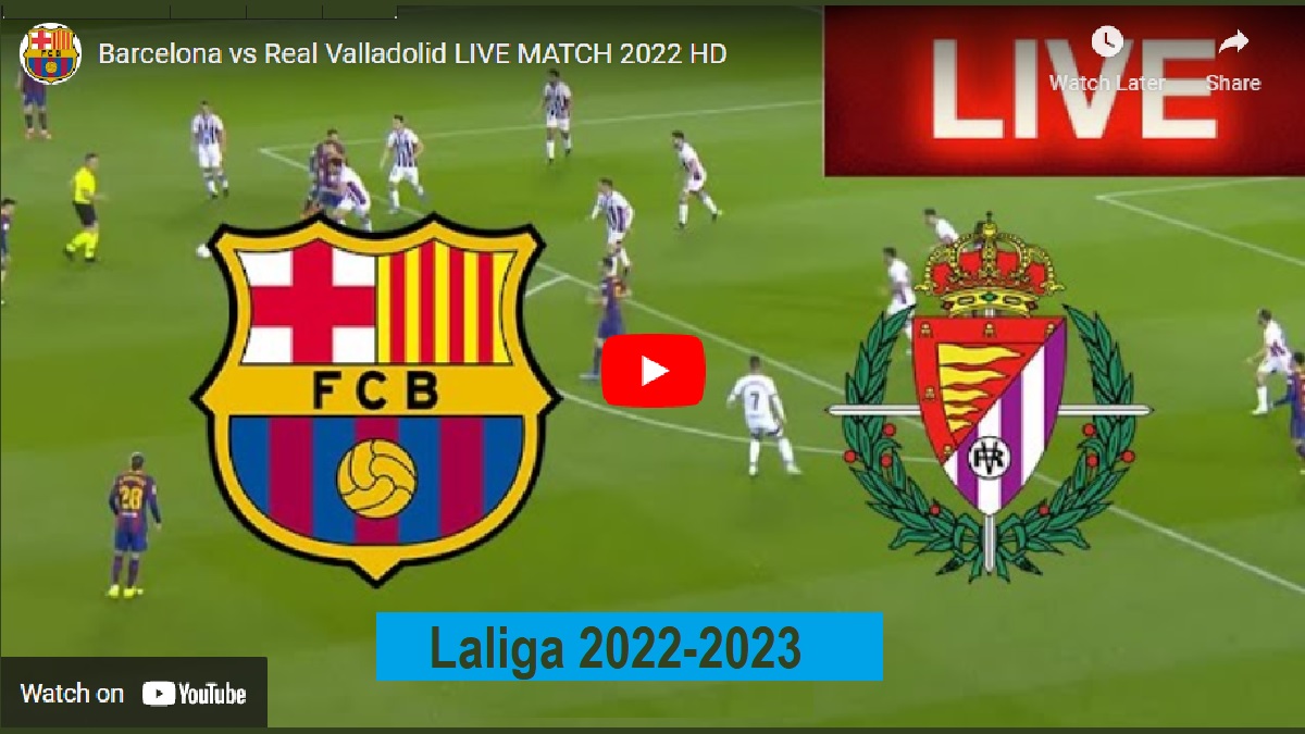 Susunan Pemain Liga Spanyol Barcelona vs Valladolid