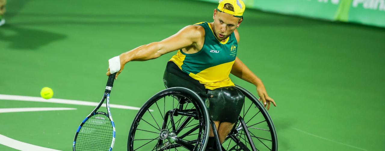 Aturan khusus wheelchair tennis paralympics