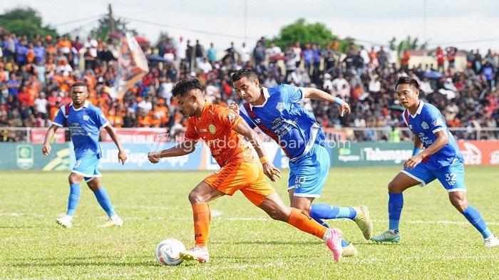 Alexsandro Cetak Gol, PSBS Biak Menang di Kandang Persik Kediri