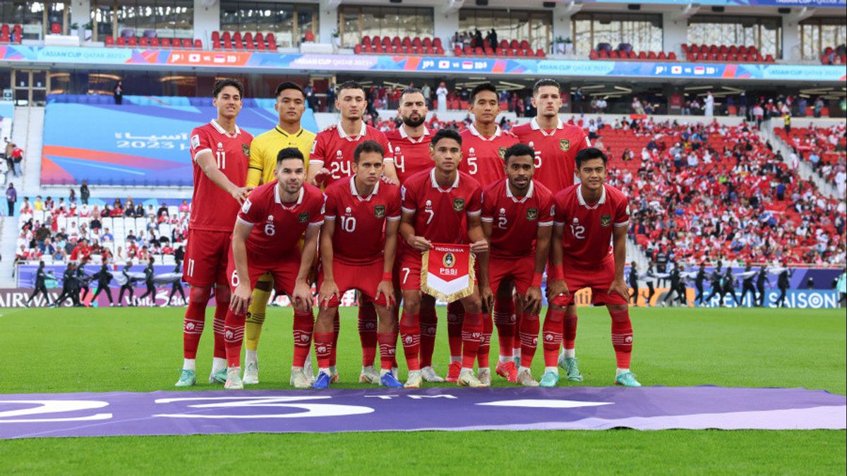 Susunan pemain Timnas Indonesia vs Arab Saudi Piala Asia 2023