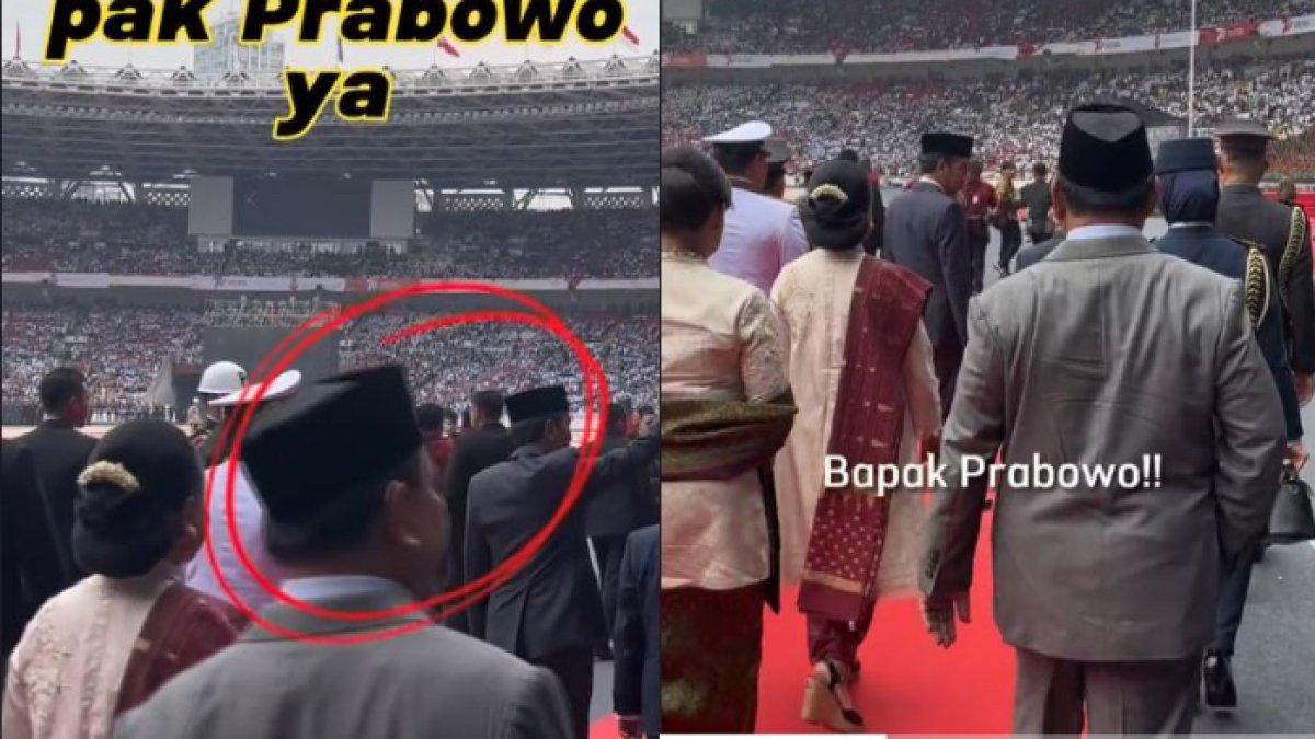 Gestur Prabowo Usai Bertemu Jokowi di Solo