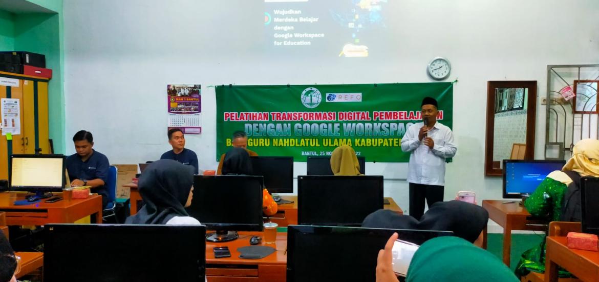 Guru MTsN 6 Bantul Laksanakan Pengisian Survei Lingkungan