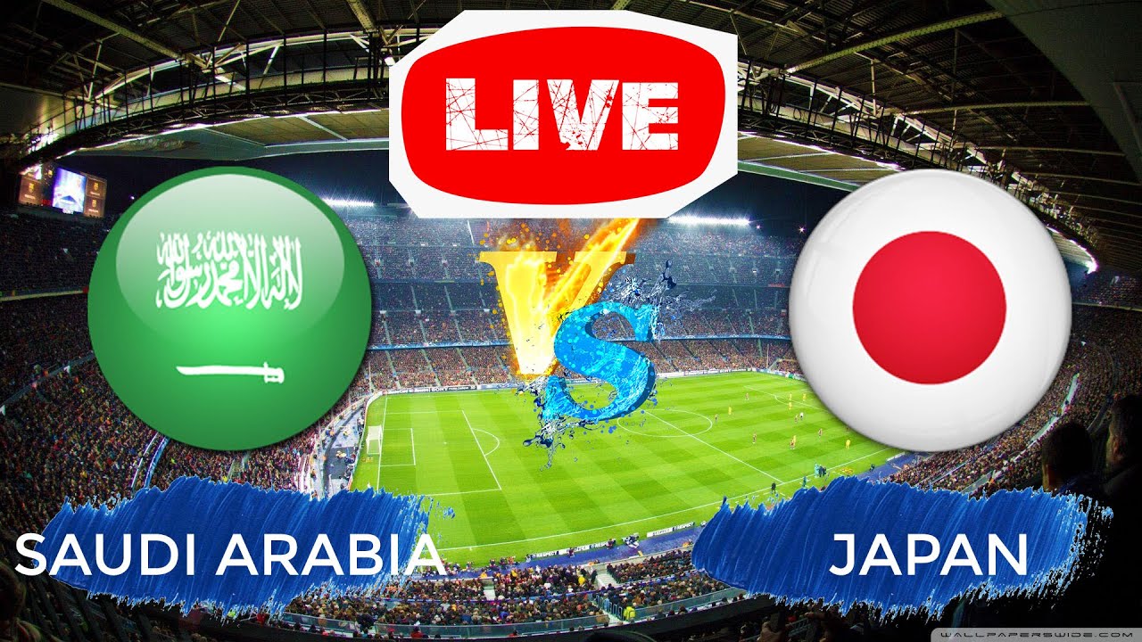 Link Live Streaming Arab Saudi vs Jepang: Samurai Biru Pesta Gol