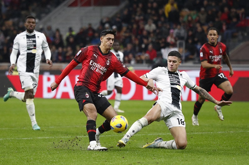 Milan Vs Udinese: 10 Pemain Rossoneri Kalahkan Zebra Kecil 1-0