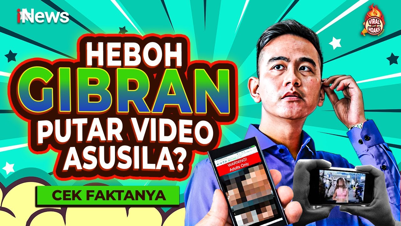 Konten Video Hoaks Sasar Gibran Rakabuming Raka, Simak