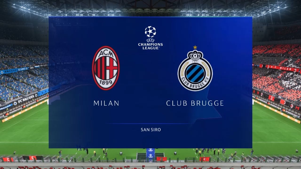 MITOTO - Milan vs Brugge statistik pertandingan 3-1