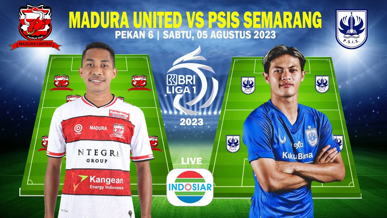 MITOTO SportSusunan Pemain Madura United Vs PSIS, Riski Afrisal Starter