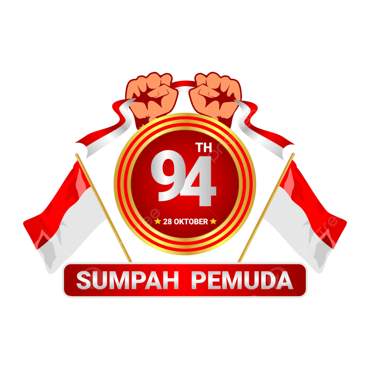 MITOTO - Link download banner Hari Sumpah Pemuda 2024