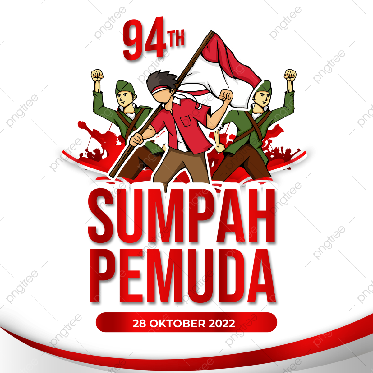 MITOTO - Link download banner Hari Sumpah Pemuda 2024